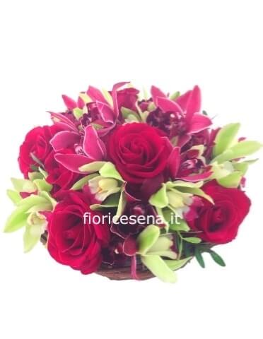 Composizione con rose