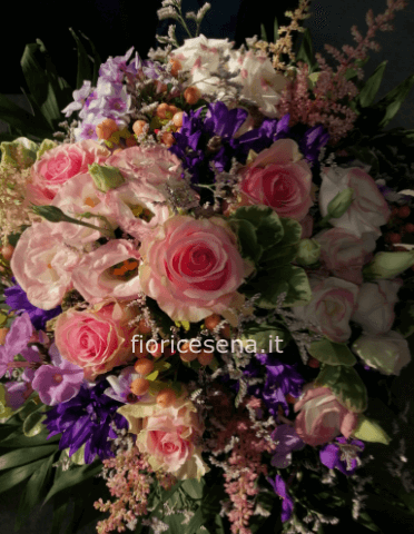 Bouquet colore rosa